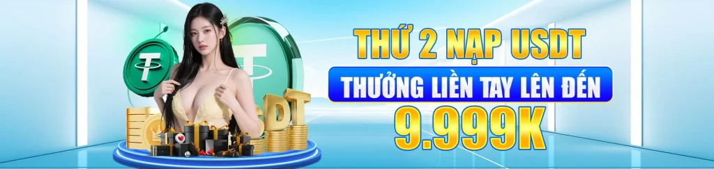 Nạp usdt thưởng lớn tại LC88019